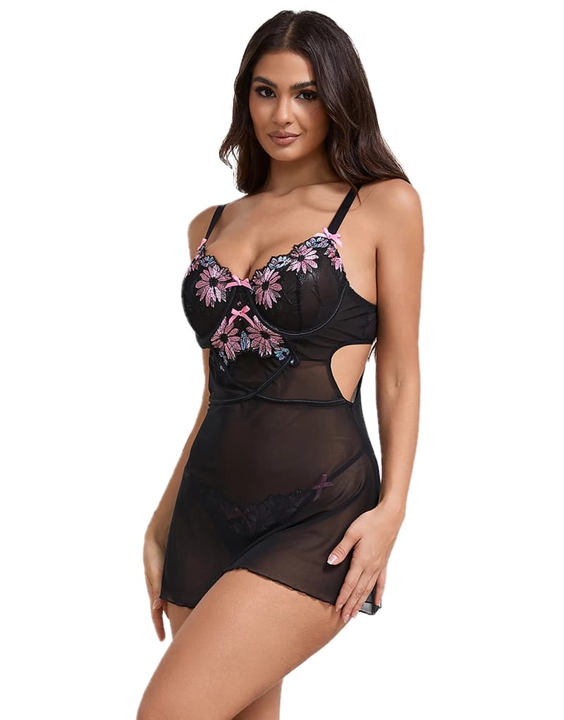 Spavaćica i gaćice Fiori di Lotus