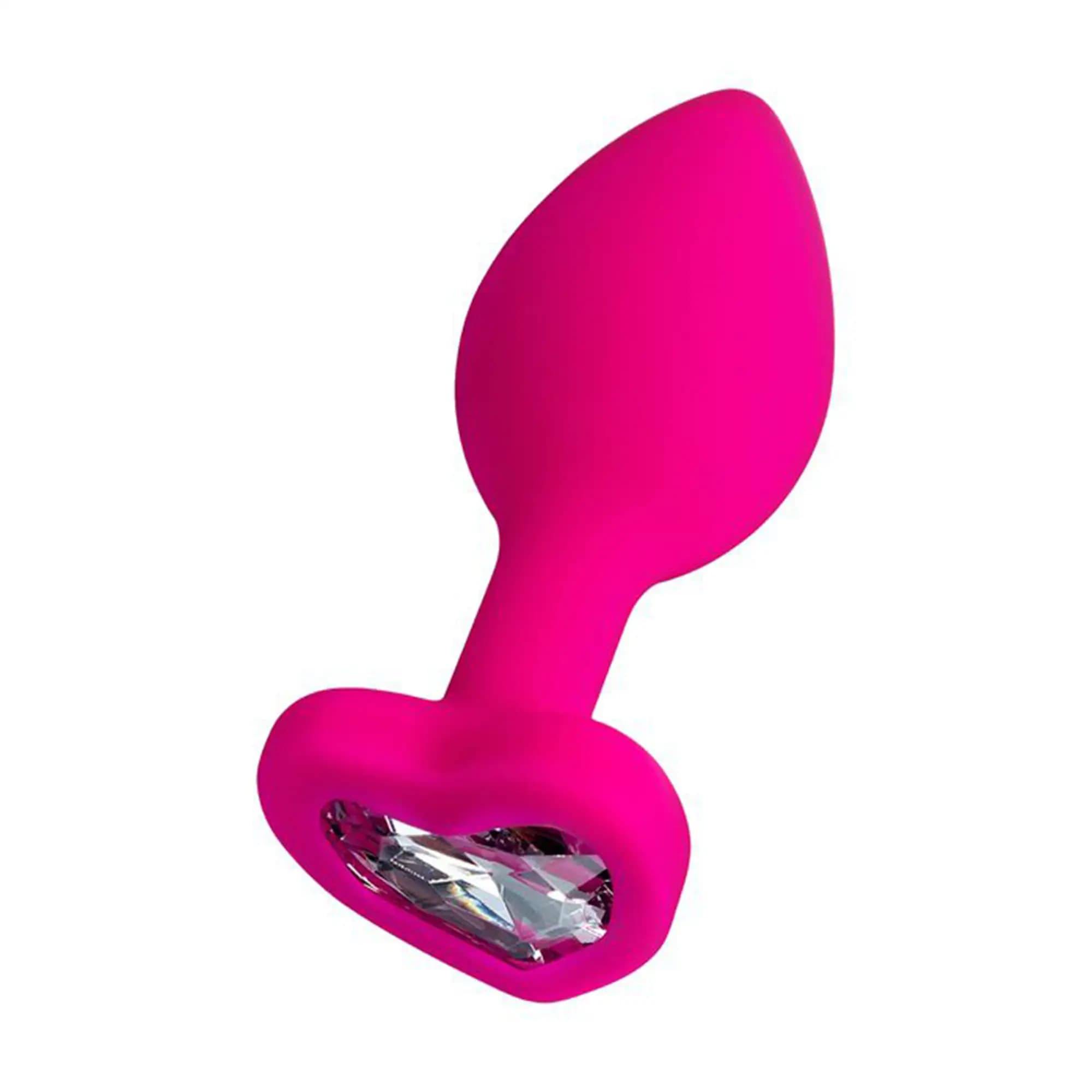 Silikonski Butt Plug Kristal #02