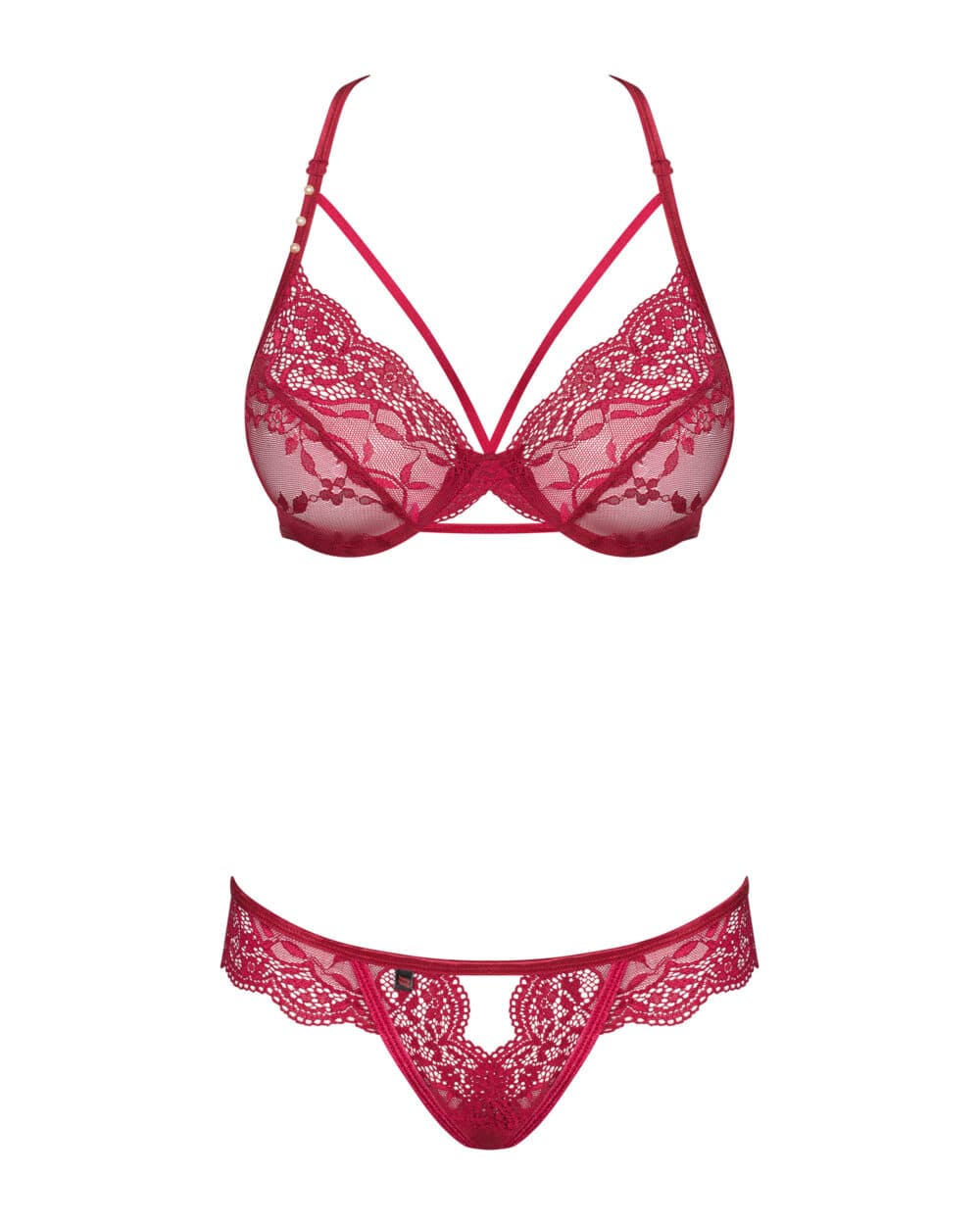 Grudnjak i gaćice Summer in Burgundy hover